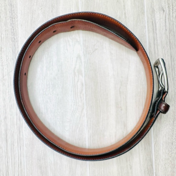 POLO Ralph Lauren Classic Brown Italian Saddle Leather Belt | Size 36/90 - Picture 2 of 13